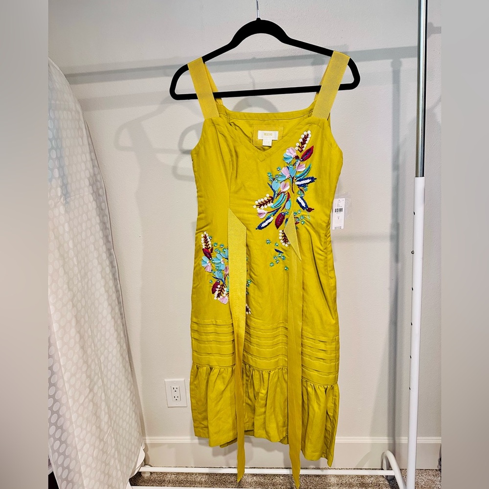 Stunning Maeve beaded dress NWT